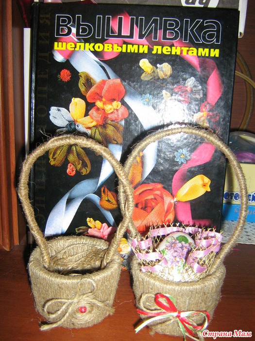 Пасхальные корзинки. - Поделки - Страна Мам