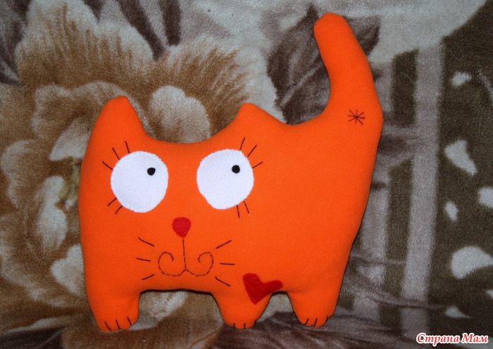 Игрушка кот подушка Игрушка кот подушка
