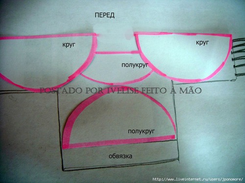 Bata em Croche Irlandes.  . 