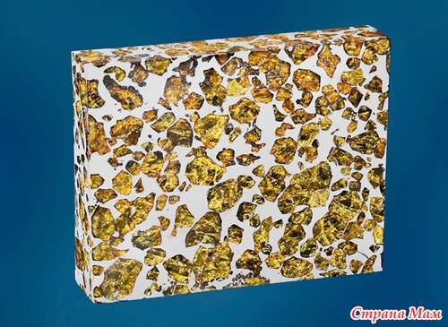 Необычайно красивый метеорит Фукан