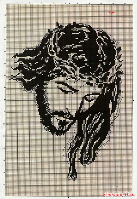 Рисунки для вышивания крестиком иконы