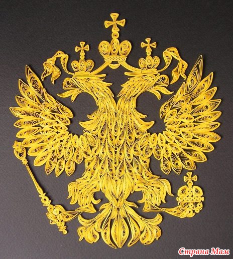 Орел с крестом