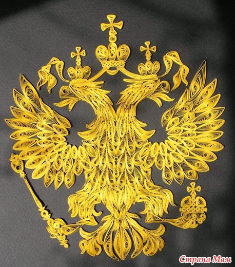 Орел с крестом