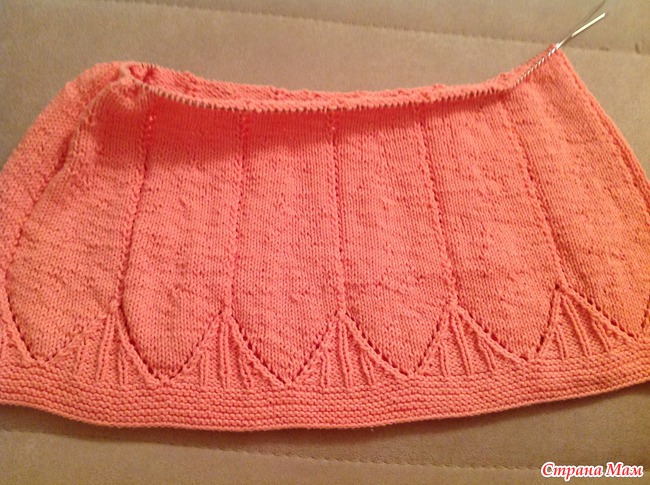 Страна мам вязание спицами для детей до 1 года со схемами платья