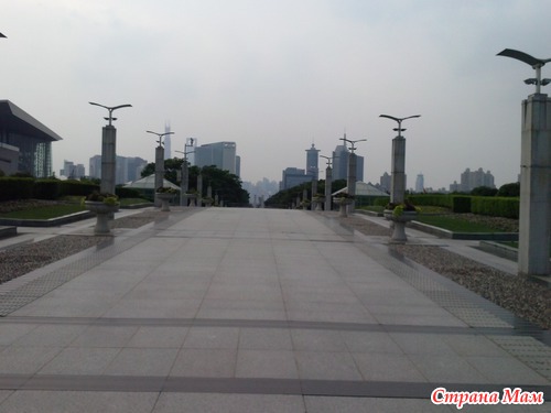 Парк века (Century Park). Шанхай